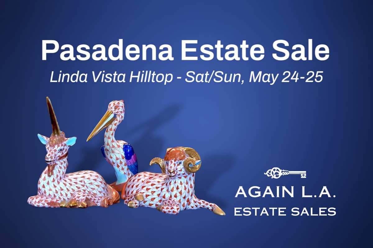 Pasadena Linda Vista Estate Sale