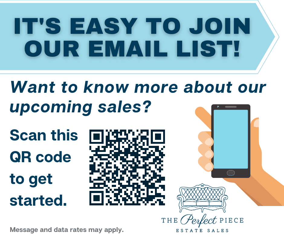 50% OFF SATURDAY-The Perfect Piece: Lawrenceville Treasures Sale RSVP RQD