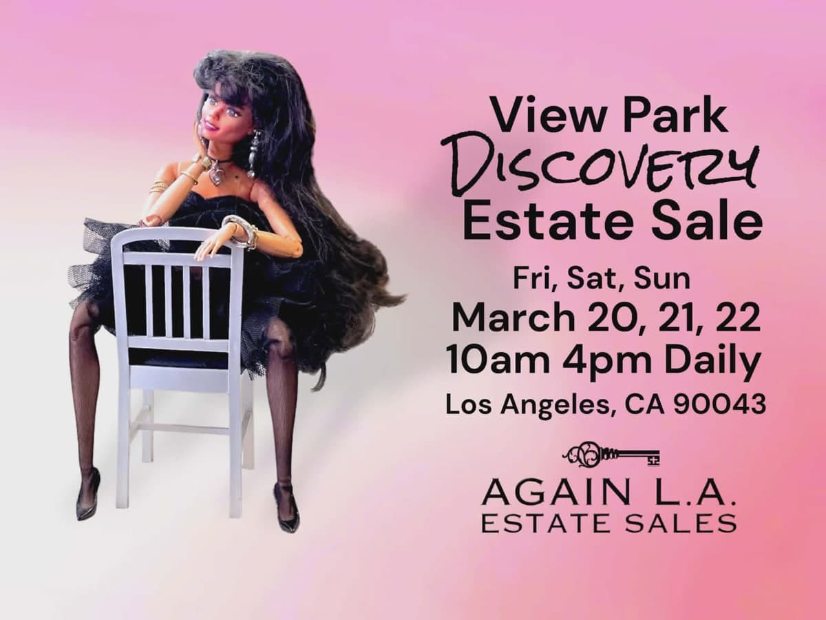 Again L.A. - Eclectic View Park Discovery Sale - Packed!